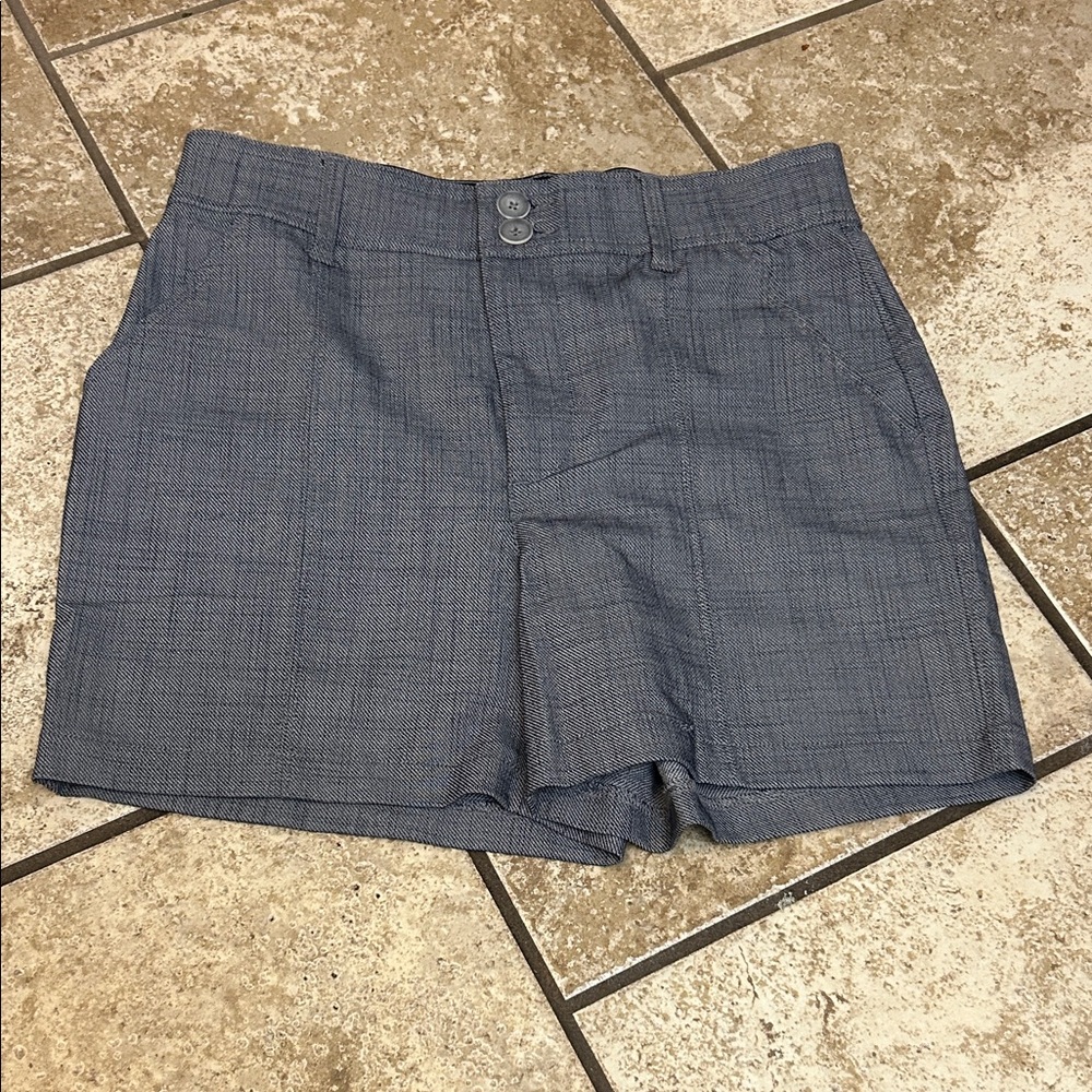 Democracy Black and Gray Shorts